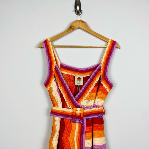 FARM Rio Multicolor Striped Mini Dress - Picture 7 of 7